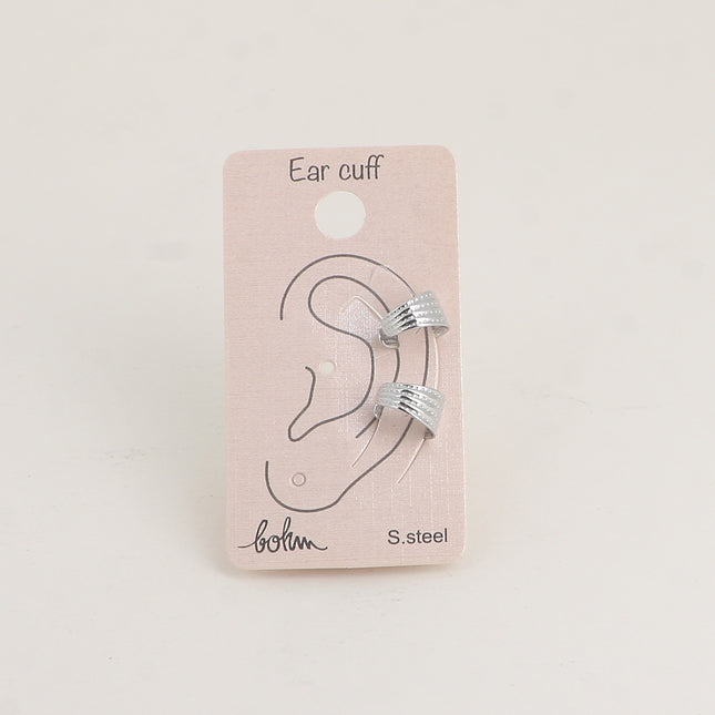 Earcuffs - lignes texturées