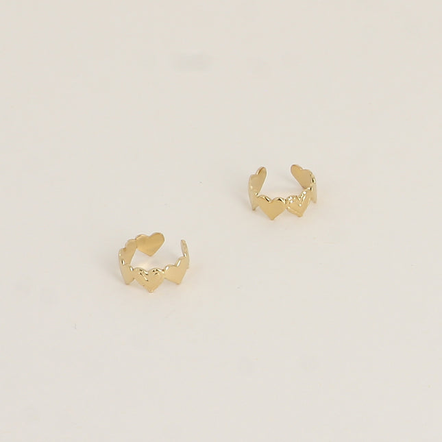 Earcuffs - petits coeurs