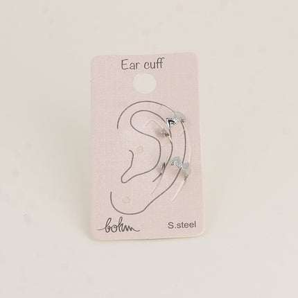 Earcuffs - petits coeurs