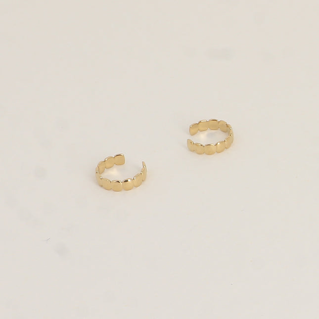 Earcuffs - lignes striées et texturées