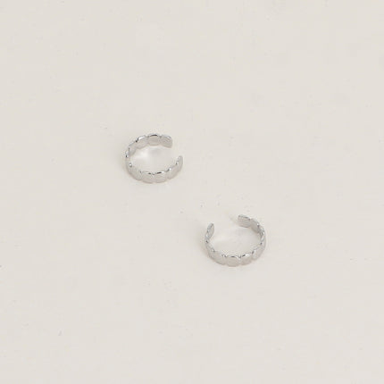 Earcuffs - lignes striées et texturées