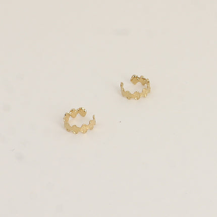 Earcuffs - minis trèfles 4mm