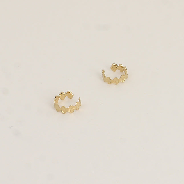 Earcuffs - minis trèfles 4mm