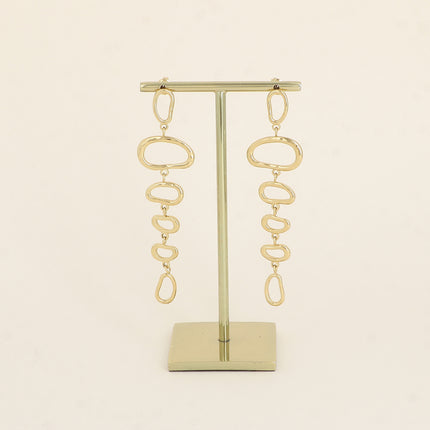 Boucles pendantes - 6 formes ajourées