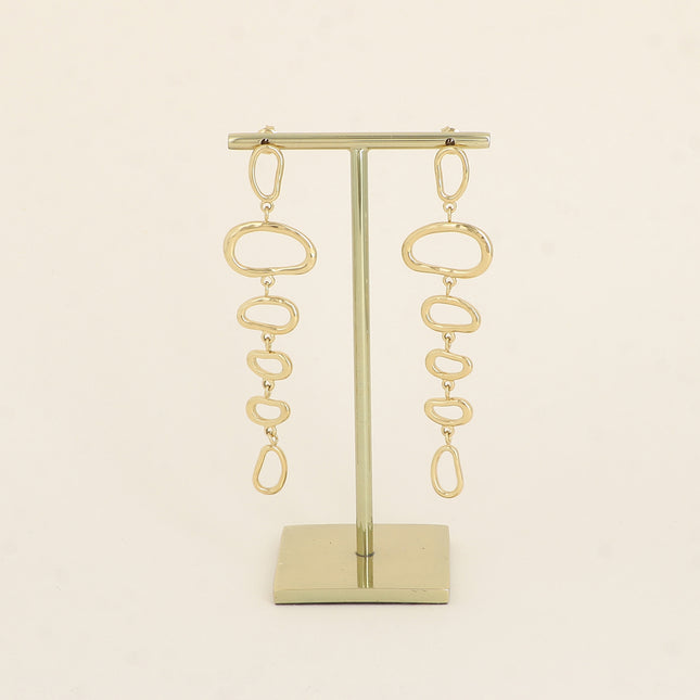 Boucles pendantes - 6 formes ajourées