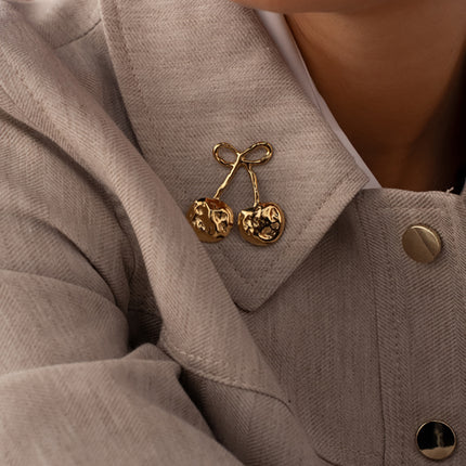 Orée Enamel Pin - Cherry design