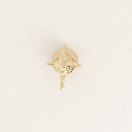 Pin - textured star design