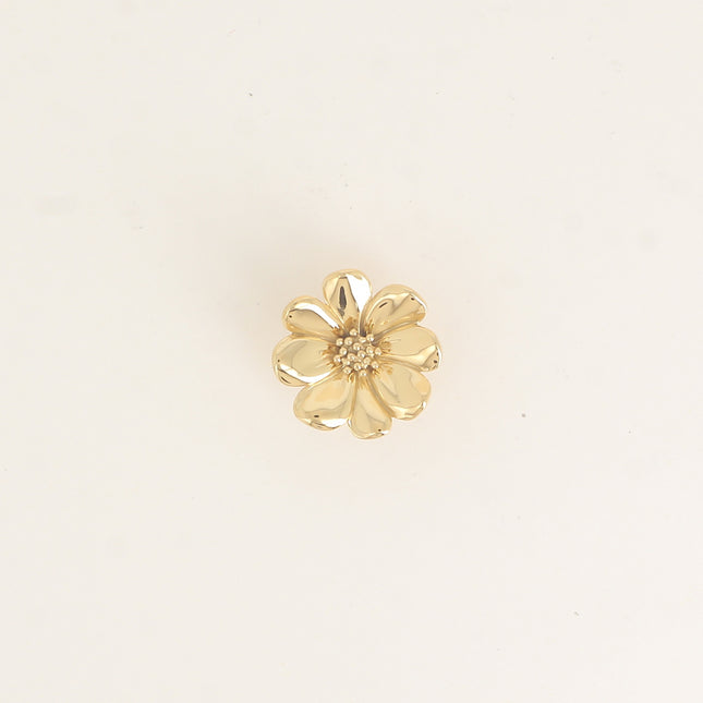 Pin's - motif fleur 25mm
