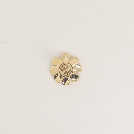 Pin's - motif fleur 25mm