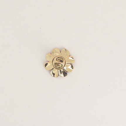Pin's - motif fleur émaillée 25mm