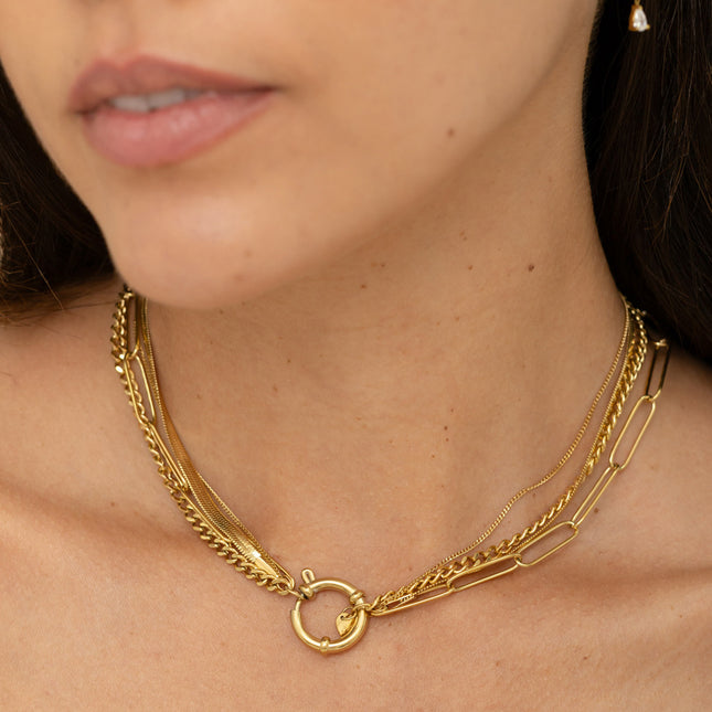 Multi-strand necklace - 4 strands