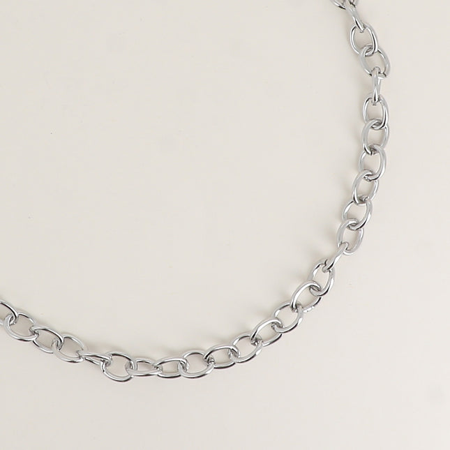 Collier - maillons ovales