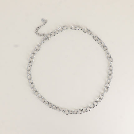 Collier - maillons ovales