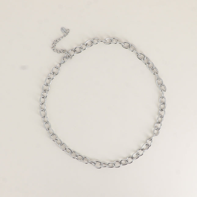 Collier - maillons ovales