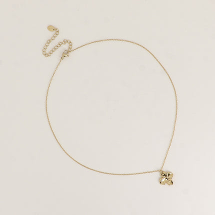 Collier - petit feuillage texturé