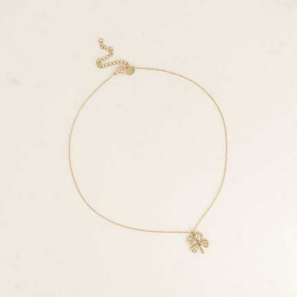 Collier - pendentif trèfle