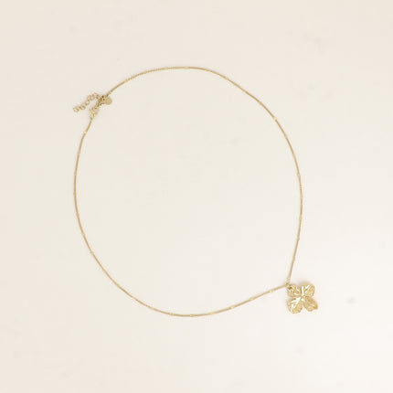 Collier - pendentif feuillage