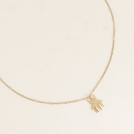 Collier - pendentif scarabée