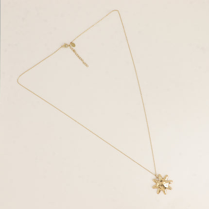 Collier - grand pendentif soleil