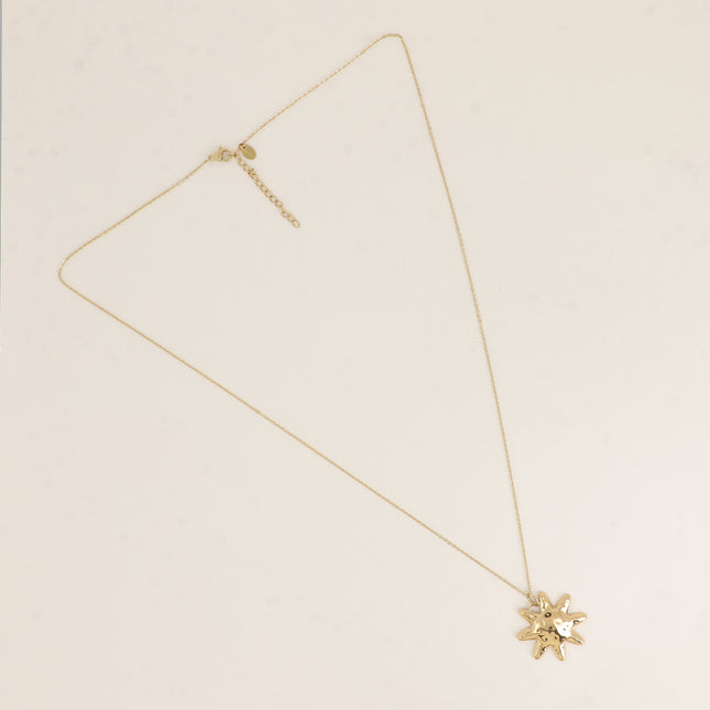 Collier - grand pendentif soleil