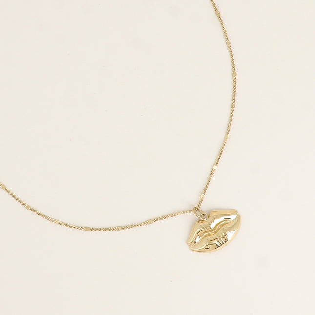 Collier - pendentif bouche