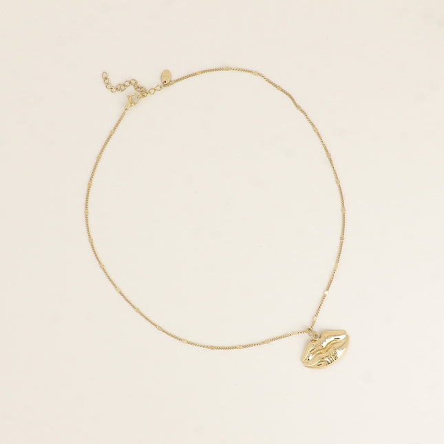 Collier - pendentif bouche