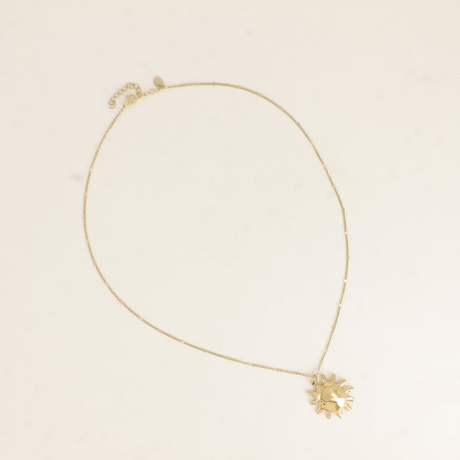 Collier - pendentif soleil
