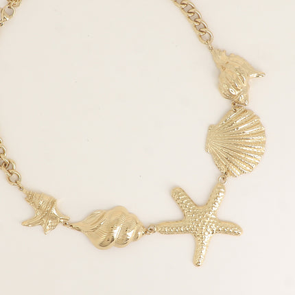 Collier - coquillages et étoile de mer