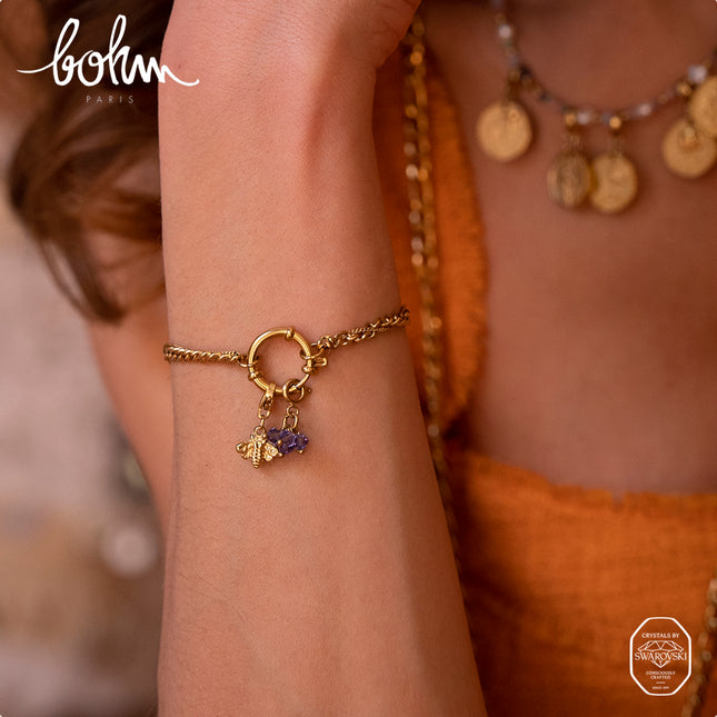 Seraphine Charm - Swarovski® Briolette Crystals
