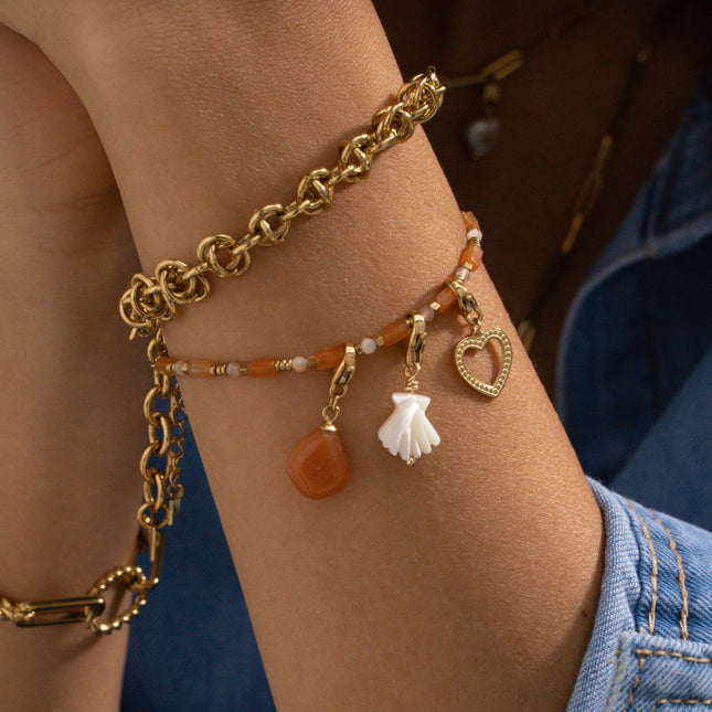 Aventy Charm - natural stones