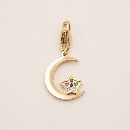 Charm Felixia - lune et oxydes de zirconium