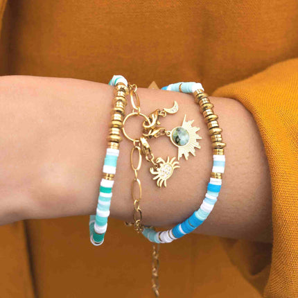 Charm Crabe - serti d'oxydes de zirconium