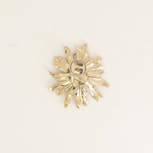 Pin's - fleur texturée