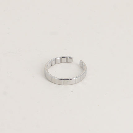 Bague - lignes striées