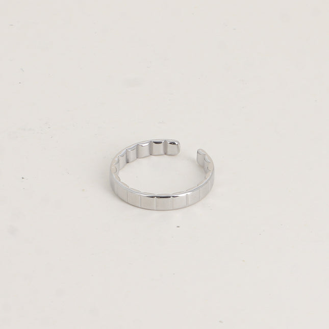 Bague - lignes striées