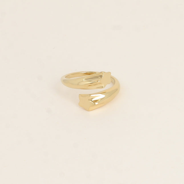 Bague ouverte - étoiles
