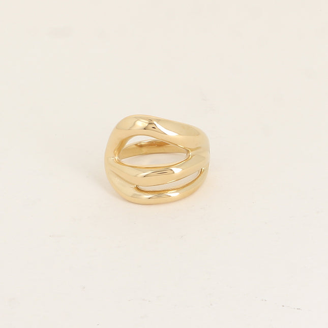 Bague - 3 formes entrelacées