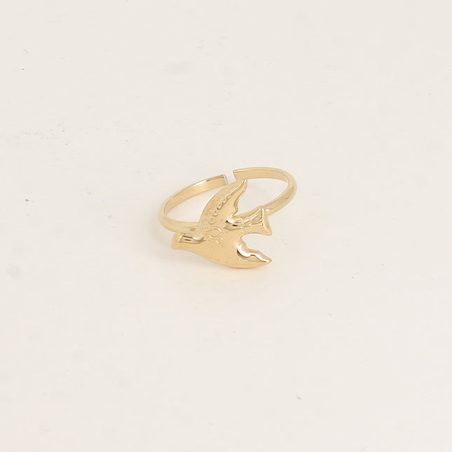 Bague - motif oiseau