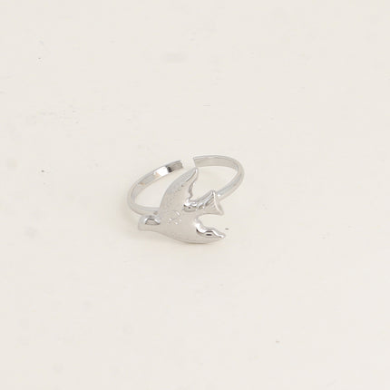Bague - motif oiseau