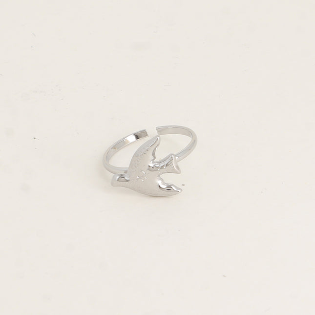Bague - motif oiseau