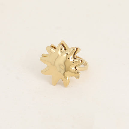 Bague rotative avec soleil tournant