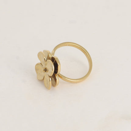 Bague rotative avec trèfle tournant