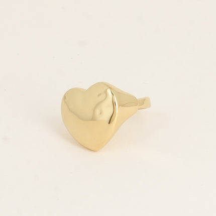 Bague - pièce coeur