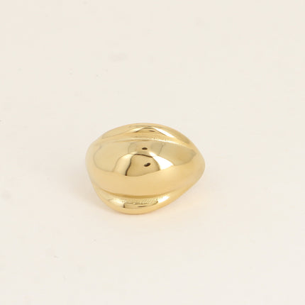 Bague - pièce bombée