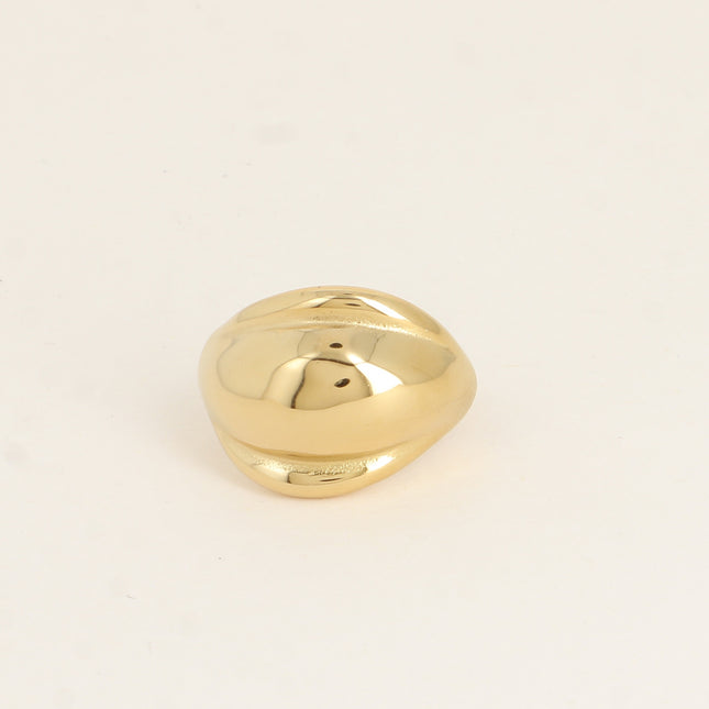Bague - pièce bombée