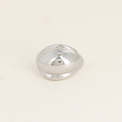 Bague - pièce bombée
