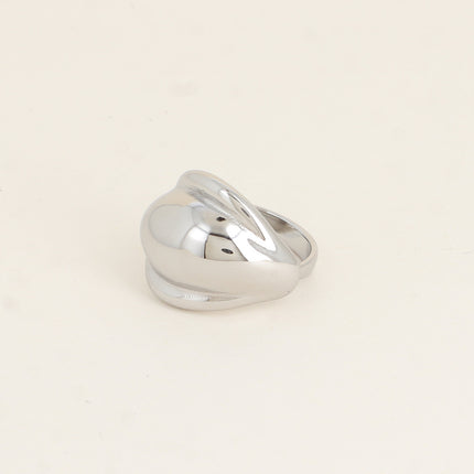 Bague - pièce bombée