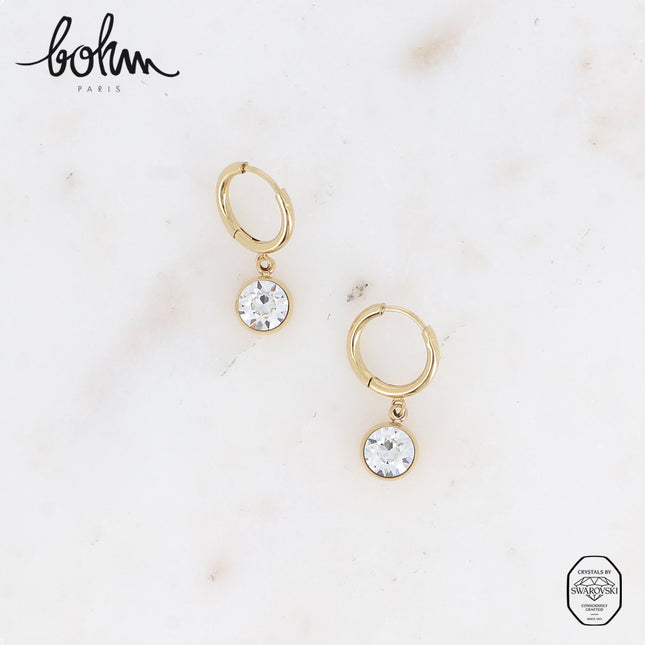 Créoles - orné de cristaux de Swarovski® SS29