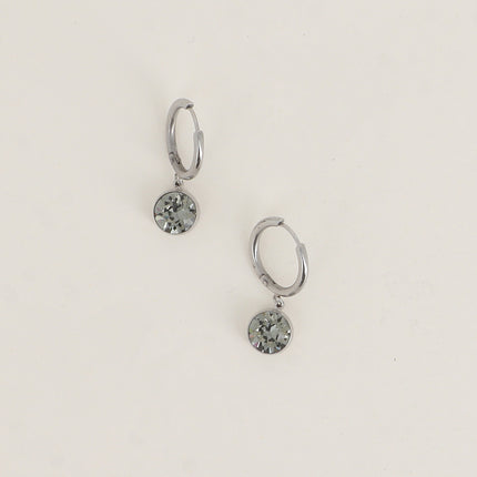 Créoles Silas - ornées de cristaux de Swarovski® SS39
