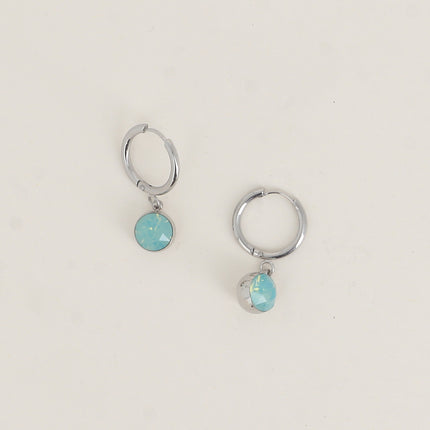 Créoles Silas - ornées de cristaux de Swarovski® SS39